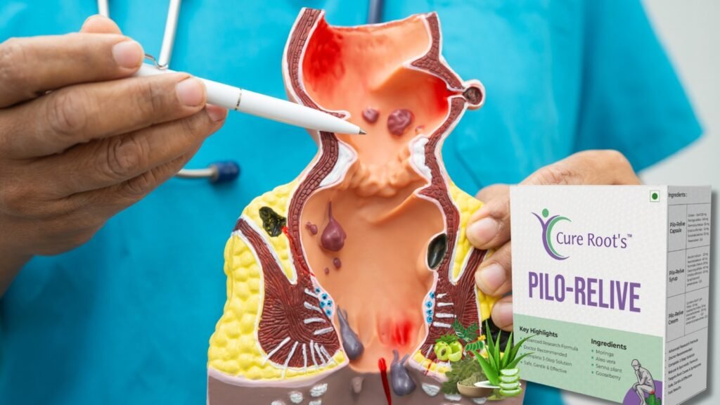 Pilo Relive Kit - Ayurvedic medicines for piles with natural and holistic care at Cure Roots